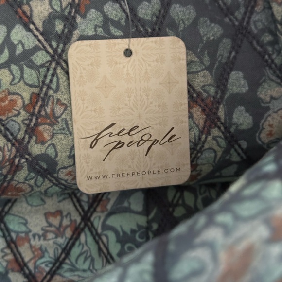 Free People Blue Floral Mini Skirt - Picture 2 of 7